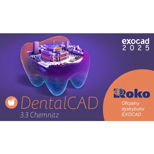 EXOCAD DentalCAD Chemnitz 3.3 wersja FLEX